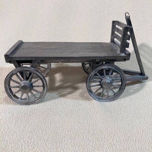 Michael Ricker Pewter Wagon "Park City, Train Depot Collection" 1981 TDP27 - Picture 1 of 8